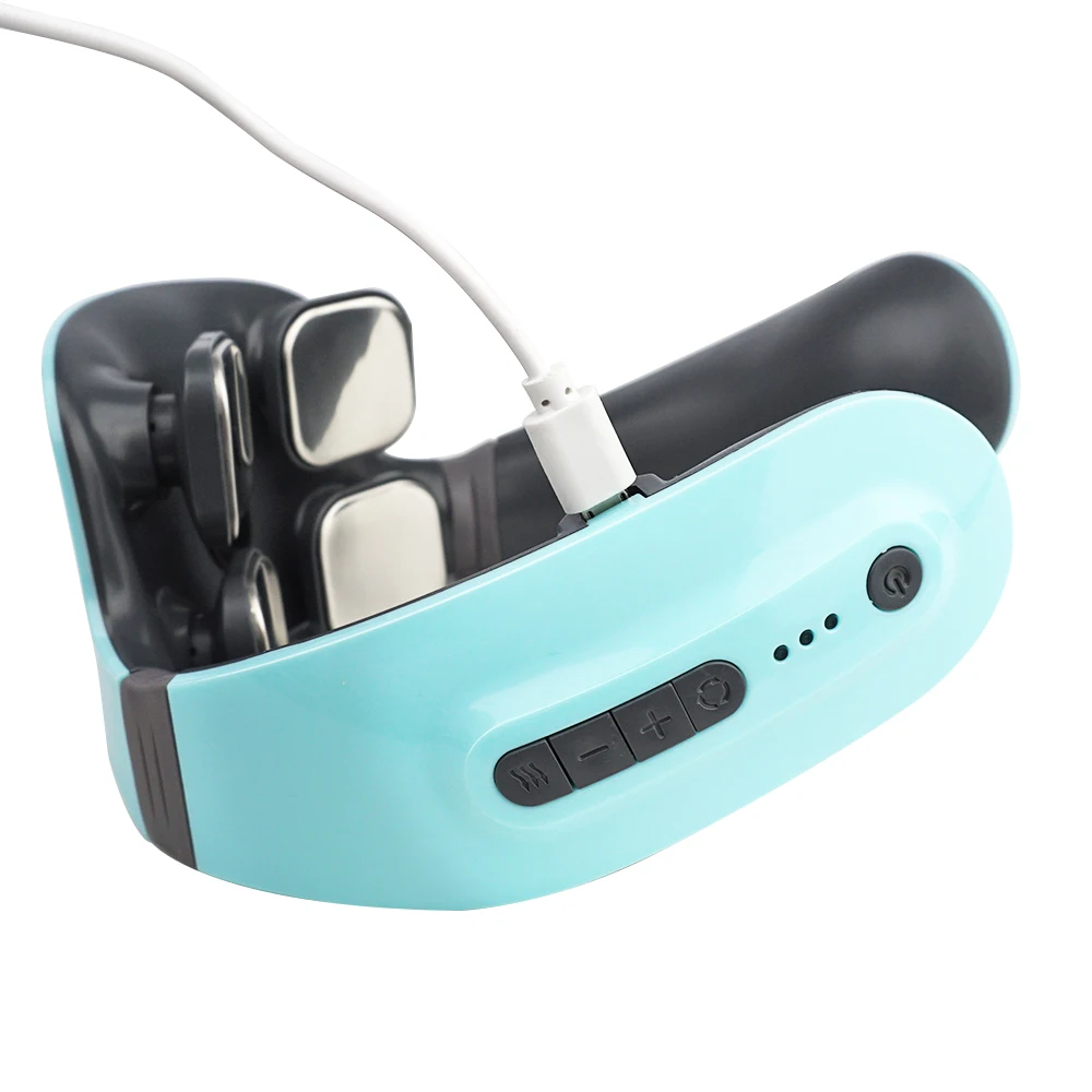 TNES Low Frequency Pulse Massage Tools Neck Massager with Heat