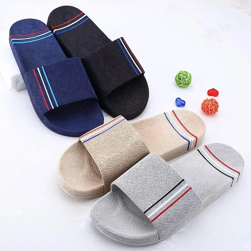 Летние модные тапочки-слайдеры из ЭВА, Мужская обувь для ванной, сандалии