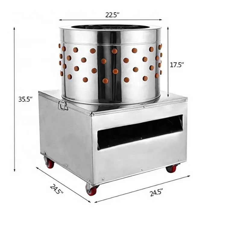 Automatic Defeathering Machine Portable Chicken Plucker Plucking Used Chicken Pluckers for Sale/ POULTRY 1pc/carton 30*30*65cm