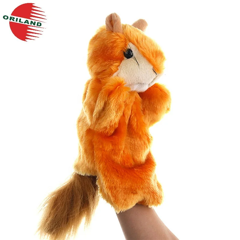 大人の子供のためのぬいぐるみかわいい動物リス手人形 Buy ハンドパペット 人形の手 ぬいぐるみ人形 Product On Alibaba Com