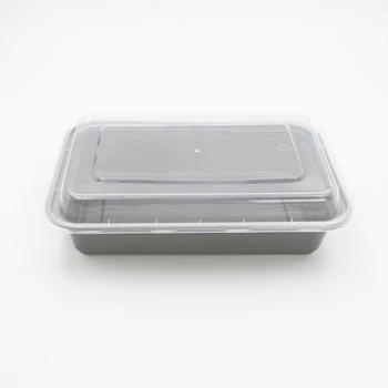 Microwave Safe Airtight 1 Compartment Meal Prep Container Plastic Food Storage Lunch Box
