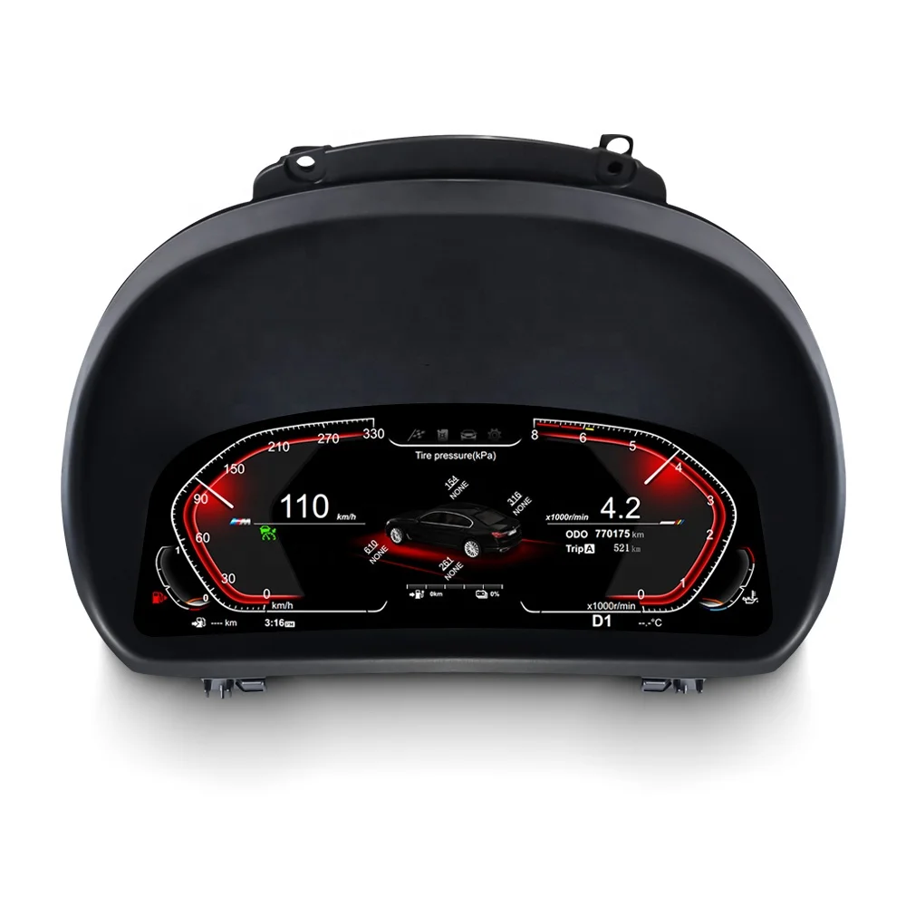 MEKEDE LCD Digital Dashboard Cluster Virtual Screen Automotive Accessories for BMW X1 E84 2006 2007 2008 200