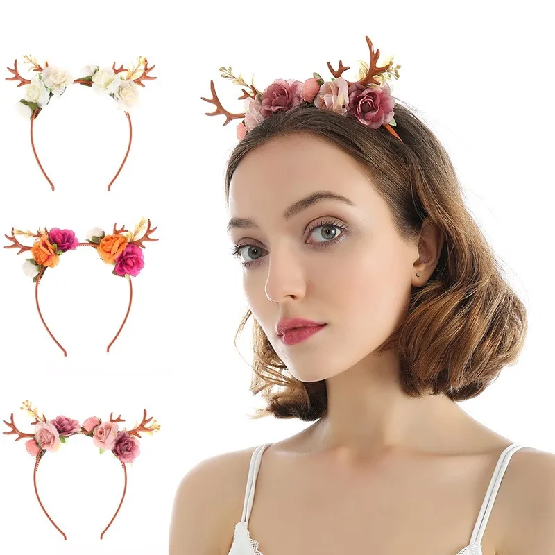 Christmas Women Hair Accessories Christmas Elk Flower Headband - Buy Christmas  Hair Accessories,Hair Accessories For Christmas,Christmas Women Hair  Accessories Product on 