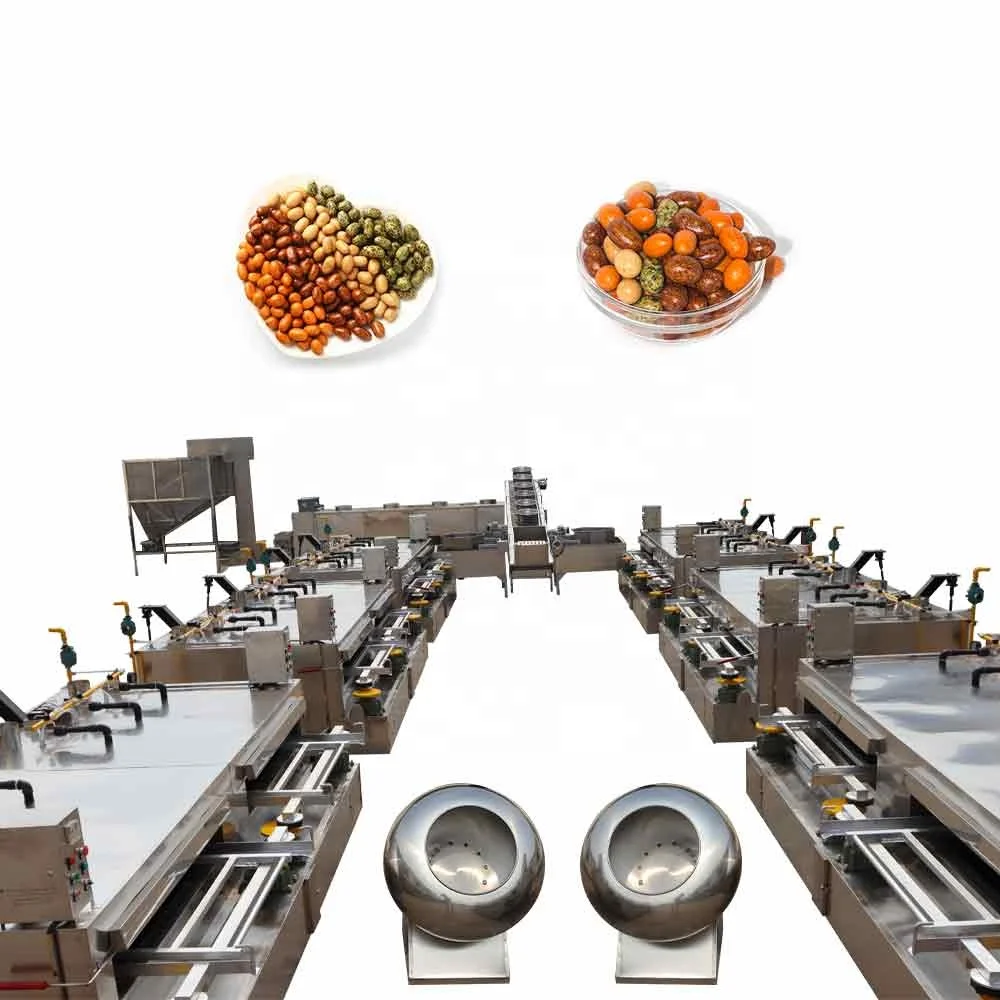 Поставка многоразового использования оптом Высокоэффективная автоматическая машина с покрытием орехов