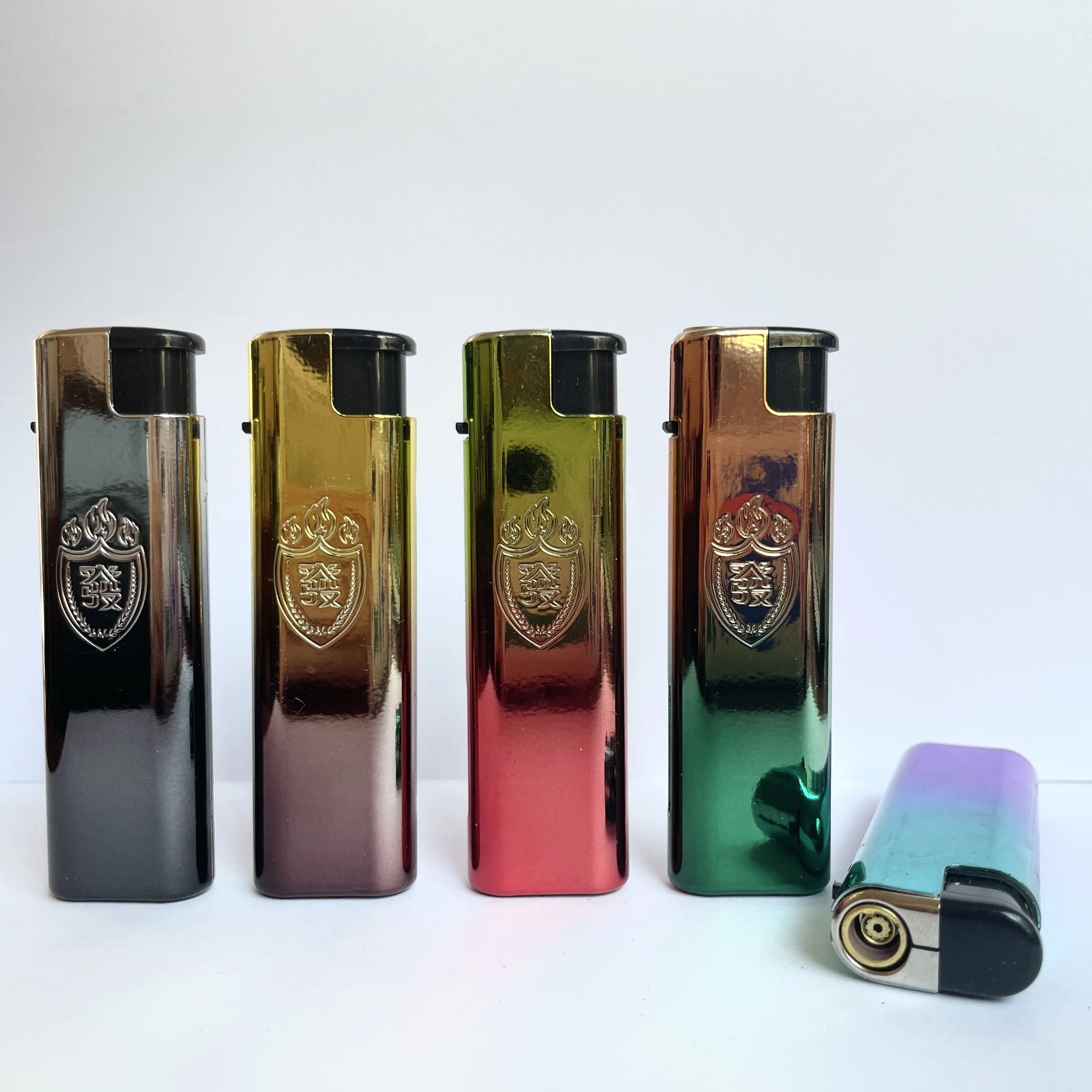 Metal windproof Plastic lighter shaodong lighter factory gas lighter