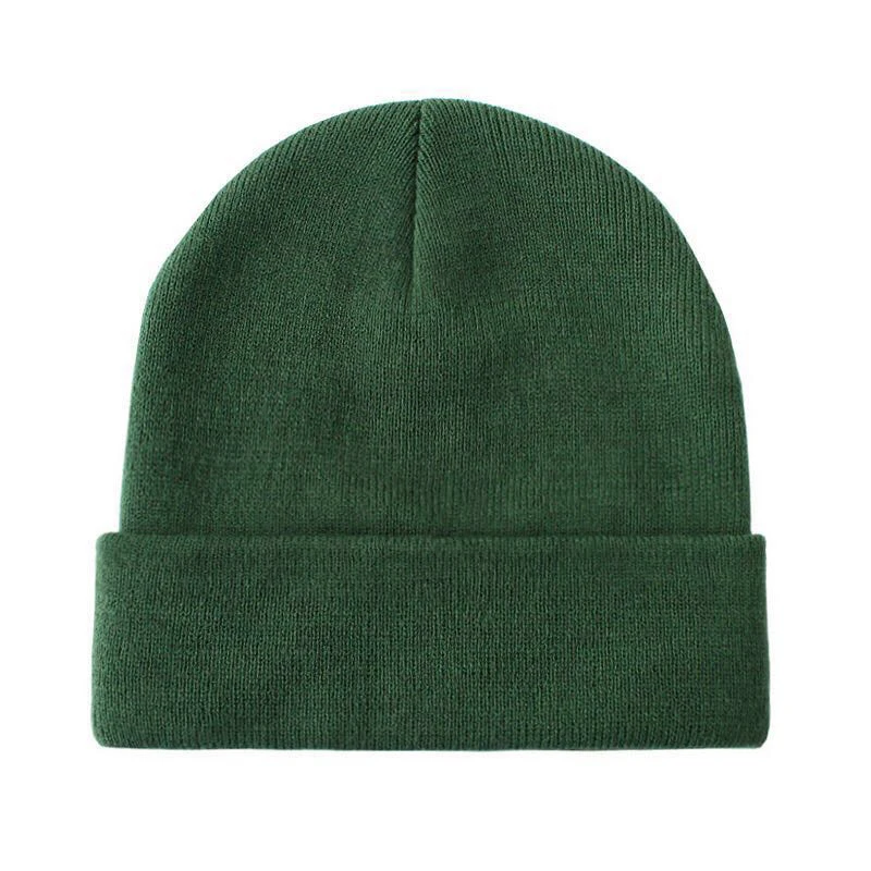 
Оптовая продажа, различные цвета, вязаная шапочка с ярлыком на заказ 