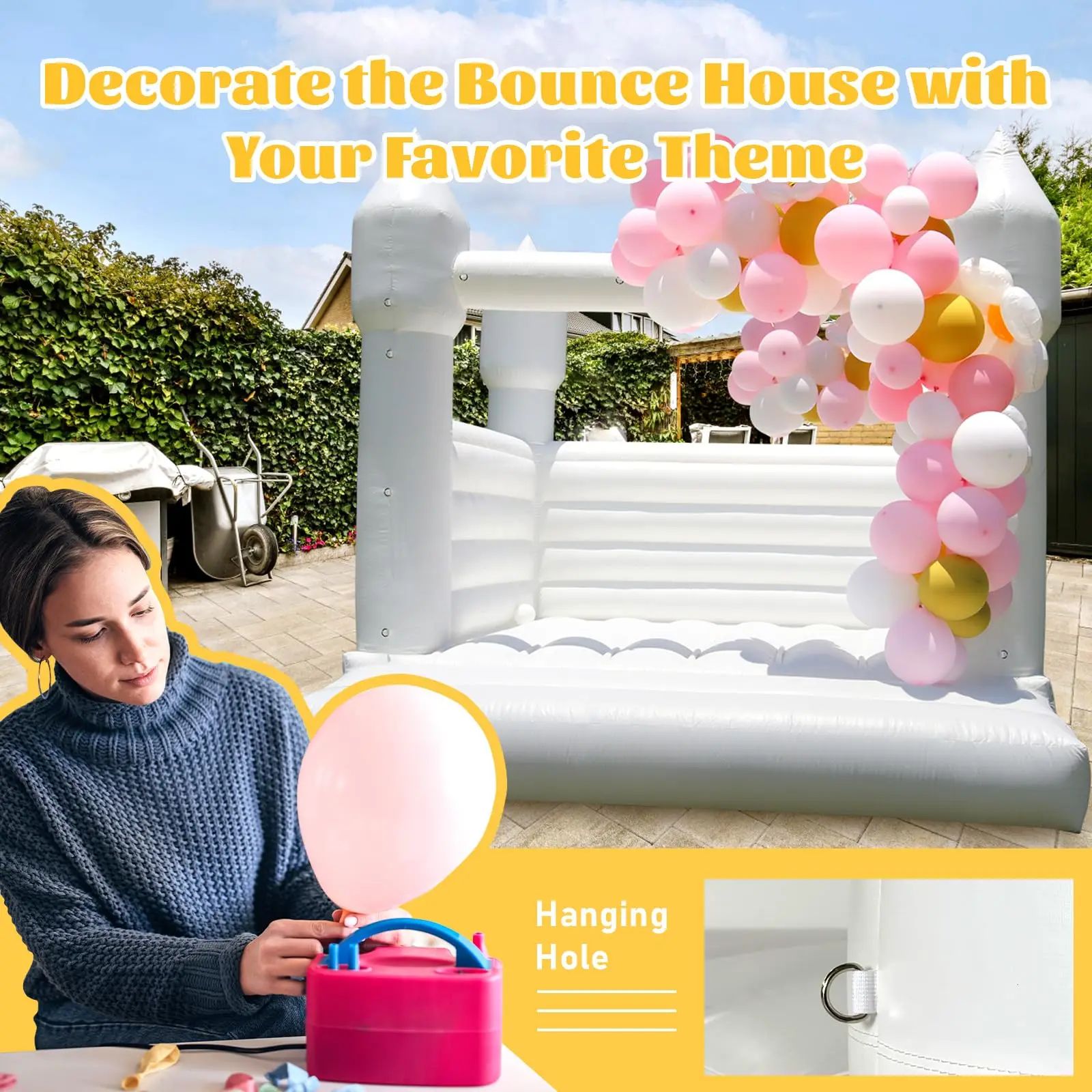 Château gonflable pour mariage et fête d'anniversaire_voghion.com