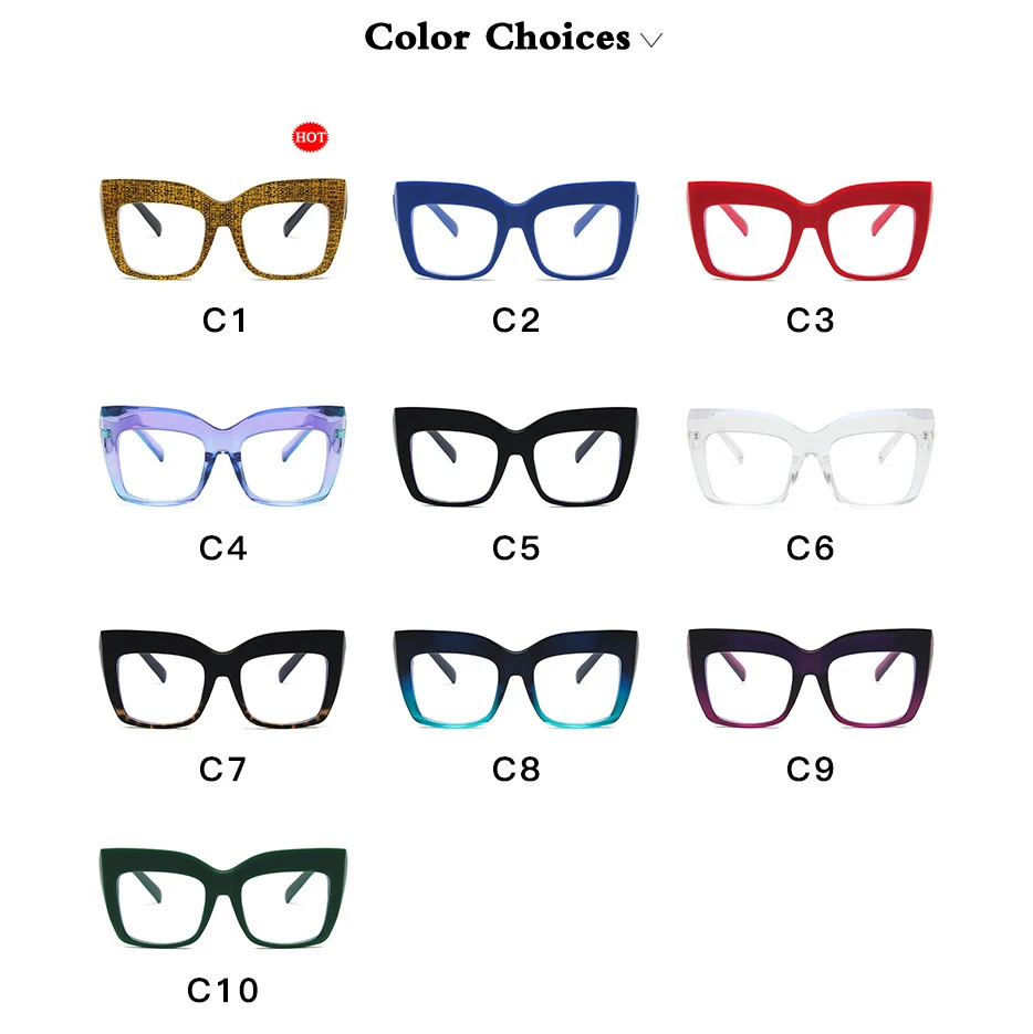 Cheapest Glass Degree Optical 2023 Gafas Grandes Para Mujer Anti Lumire Bleu Custom Frame Glasses Optic Lunettes Des Femmes