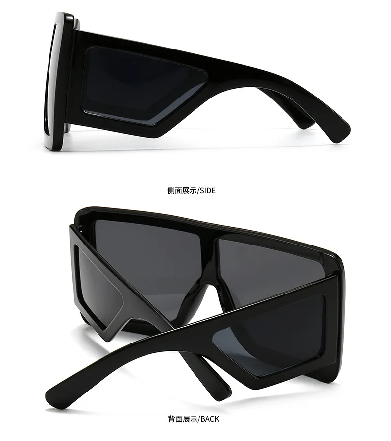 sunglasses square frame ladies trendy oversized sunglasses 2021 women