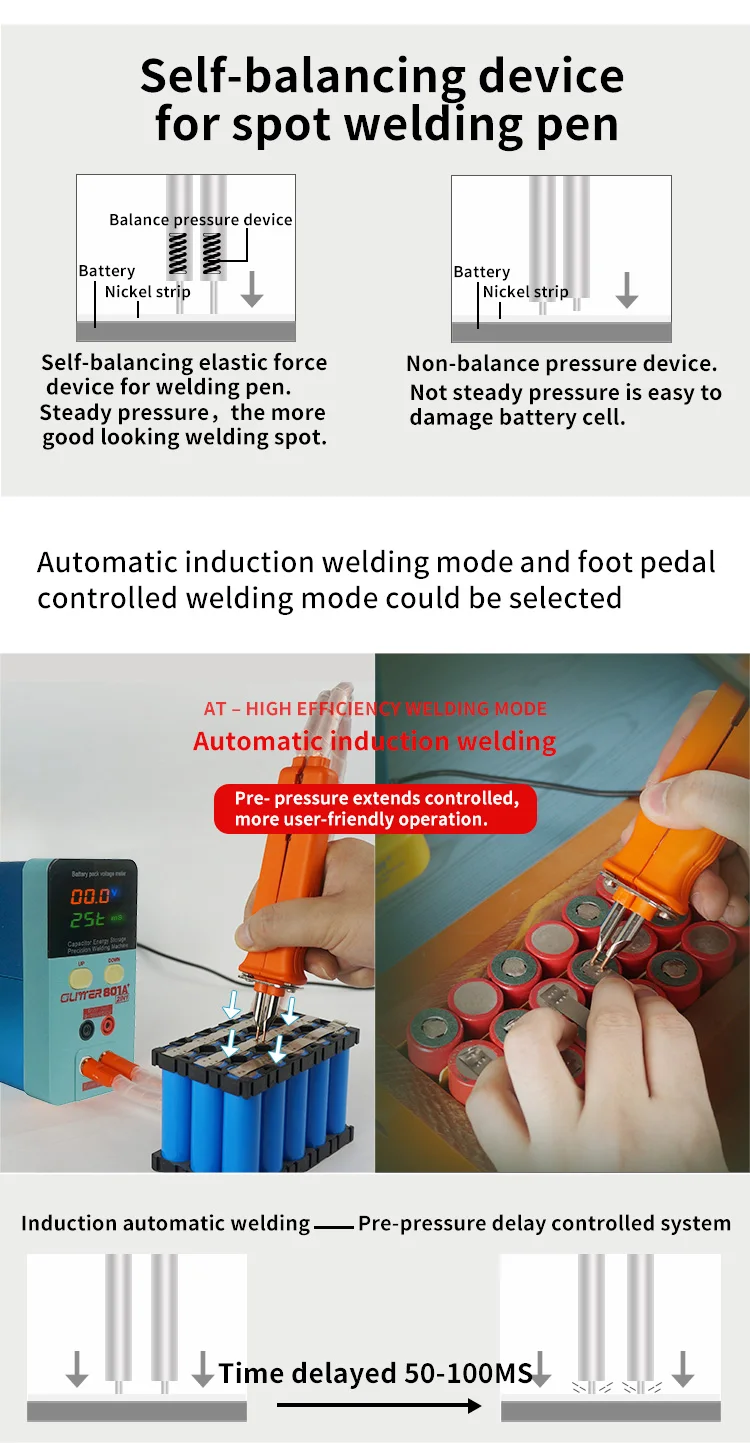 Battery Spot Welding Machine 801a+ Sunkko Buy Nickel Strip For Spot