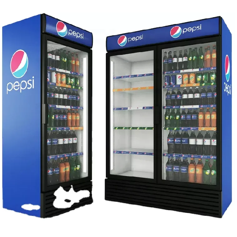 商業用 Pepsi 冷蔵庫 360L 単扉ワインクーラー デジタル温度制御