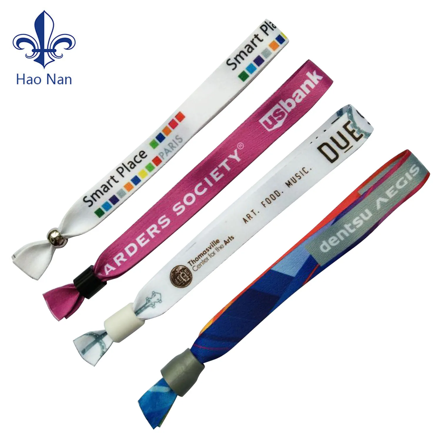 Custom Event Sublimation Wristband Festival Armband Wristbands Hand Bands Wrist Bands With No Minimum Order