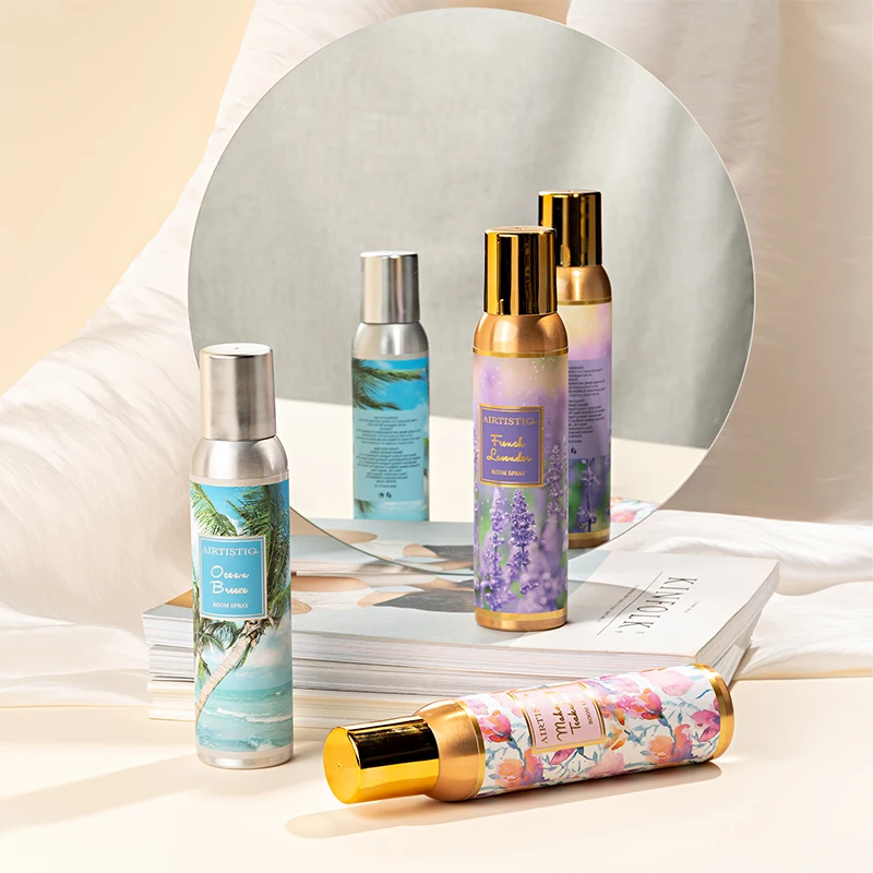 Wholesale Home Fragrance House Spray Air Freshener Room 180ml Aluminum