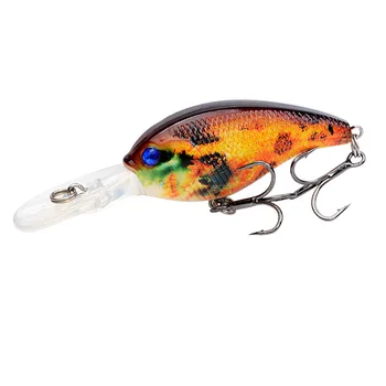NEWMAJOR 10.5g/8.8cm Floating Hard Lure ABS Plastic Water Crank with Sound Beads for Species in River Lake Stream – Hard Lure – view 4