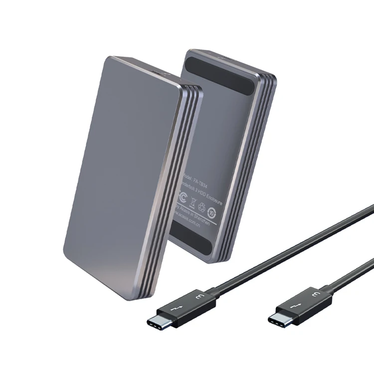 Source Manufacturer CNC Aluminum TB3 NVME M.2 SSD External HDD Case with Type C Cable for Laptop on m.alibaba.com