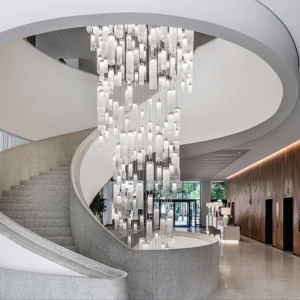 ECOJAS Crystal Customized Chandelier for Villa Hotel Restaurant Hospital New Design Lighting