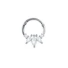 white cz-silver