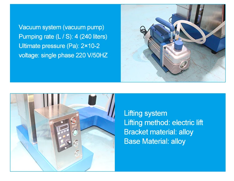 Small Scale Emulsifier Homogenizer Reactor Lab Vacuum Mixer For