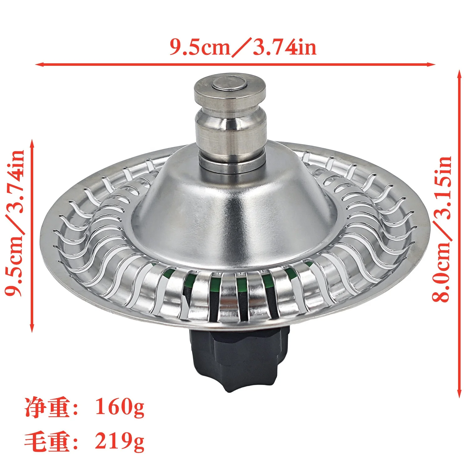 Stainless Steel Electric Milk Frother Knife for T-hermomix TM5 TM6 TM7 Food Processor Replacement Part 304 Blade