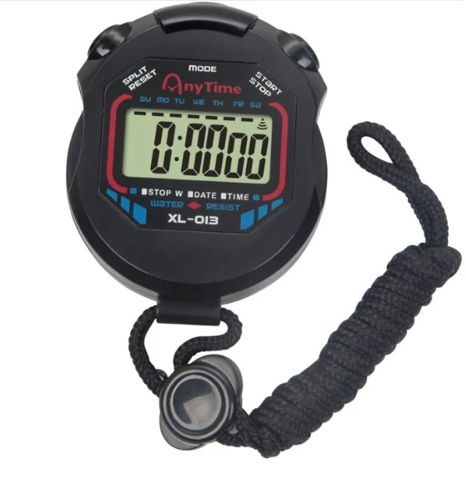 Digital Professional Handheld LCD Chronograph Timer Sports Stopwatch 