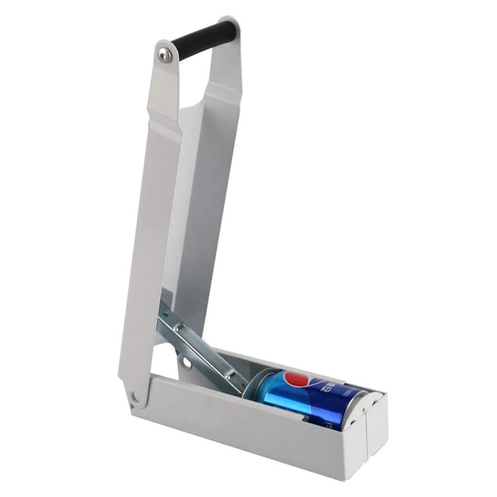 Schiaccia Lattine Elettrico - Compatta 8 Lattine Alla Volta, Per Riciclo Alluminio, Da Banco O Parete - Foto 10