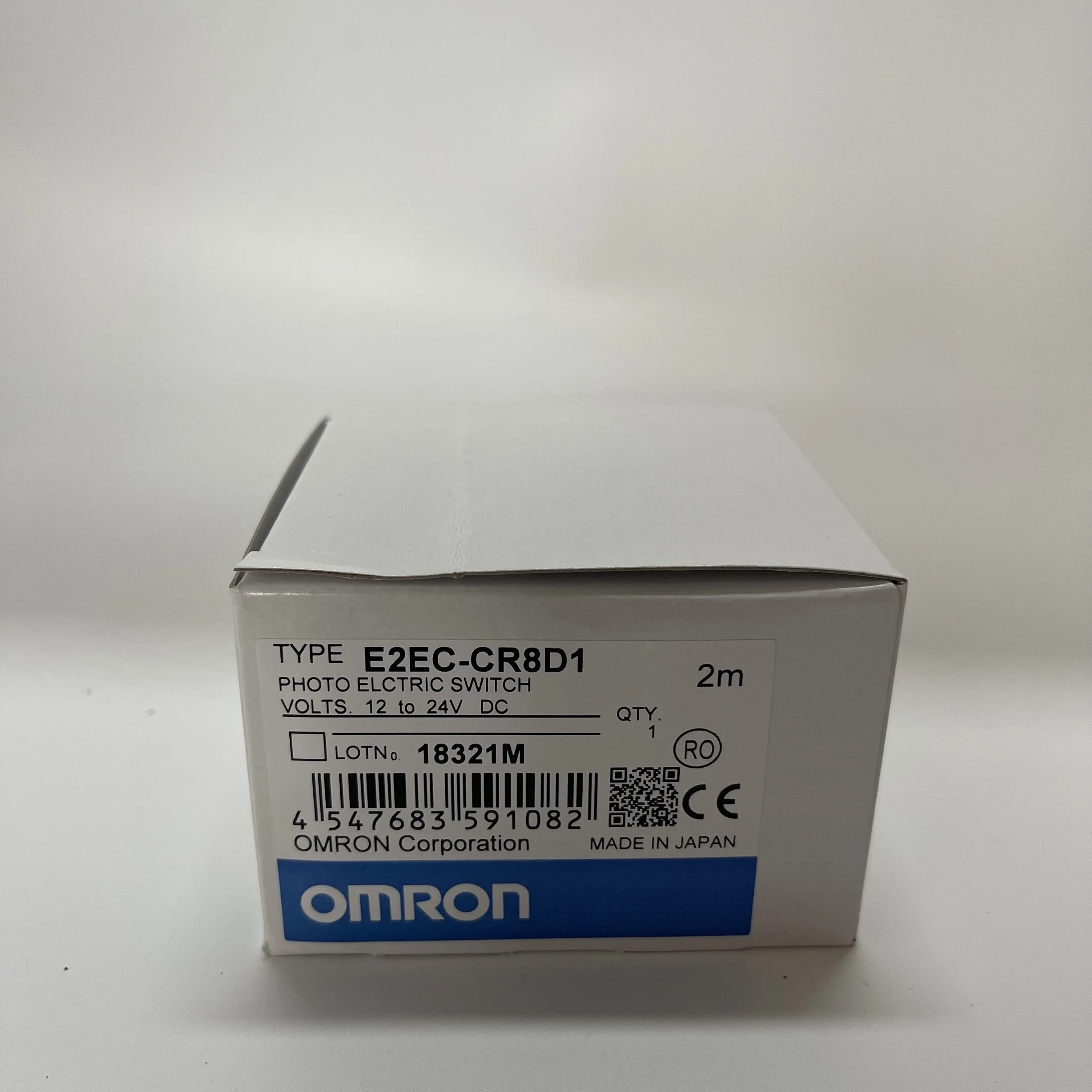 OMRON Proximity Switch E2EC-CR8D1 2m