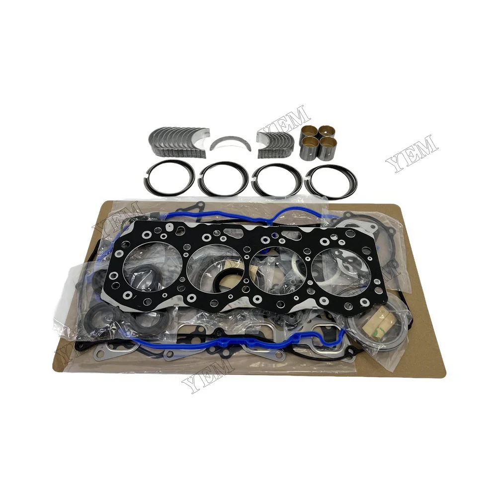Overhaul Re-ring Kit Compatible for Isuzu 4JJ1 Industrial Engine Parts 4