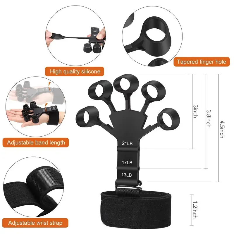 Wholesale Competitive Price Hand Gripper Oem Silicone Gripster Finger