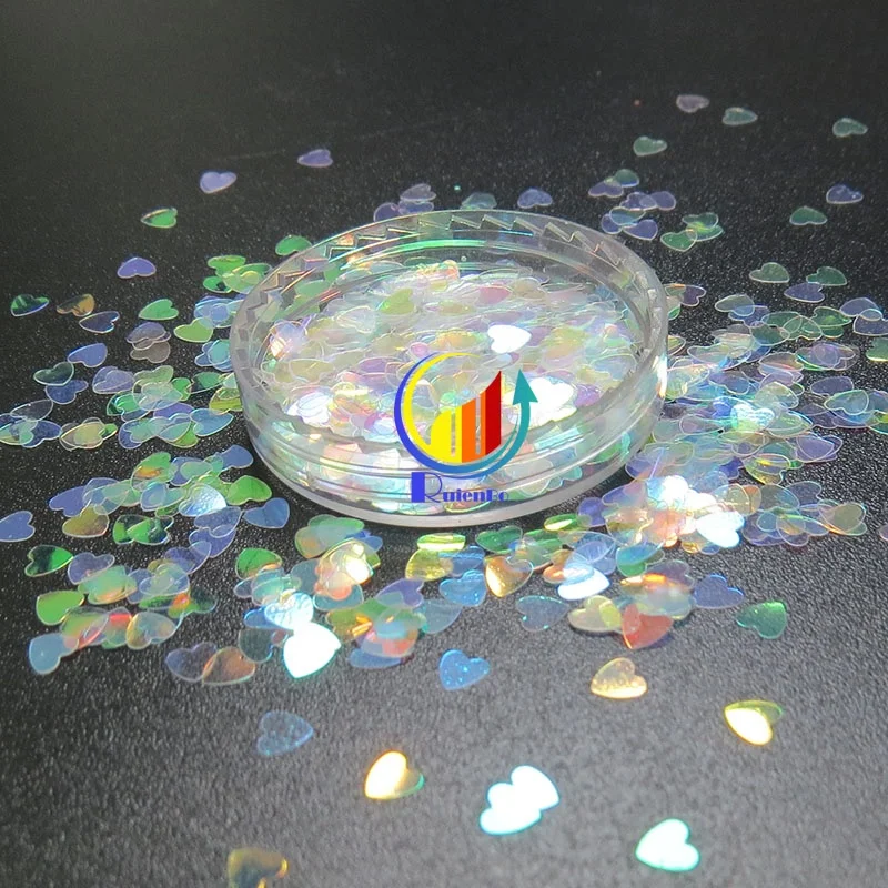 Лидер продаж, цветочные блестки, голографические блестки, переливающиеся блестки, цветы для поделок из смолы, чашка, Рождественское украшение