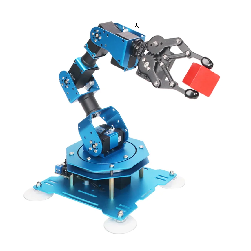 Hiwonder XArm 1S Robotic Arm with Intelligent Bus Servo STEAM Educational Tool for Coding and Programming