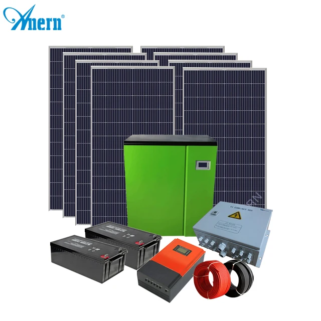 Anern off grid industrial solar energy system 15kw solar power system