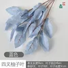 Paquete de hojas de pomelo de cuatro puntas, azul