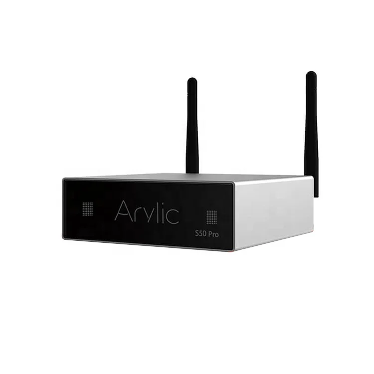 A50 Mini Home WiFi Receiver HiFi Power Stereo Class D Digital Multiroom Network Audio Amplifier with Usb
