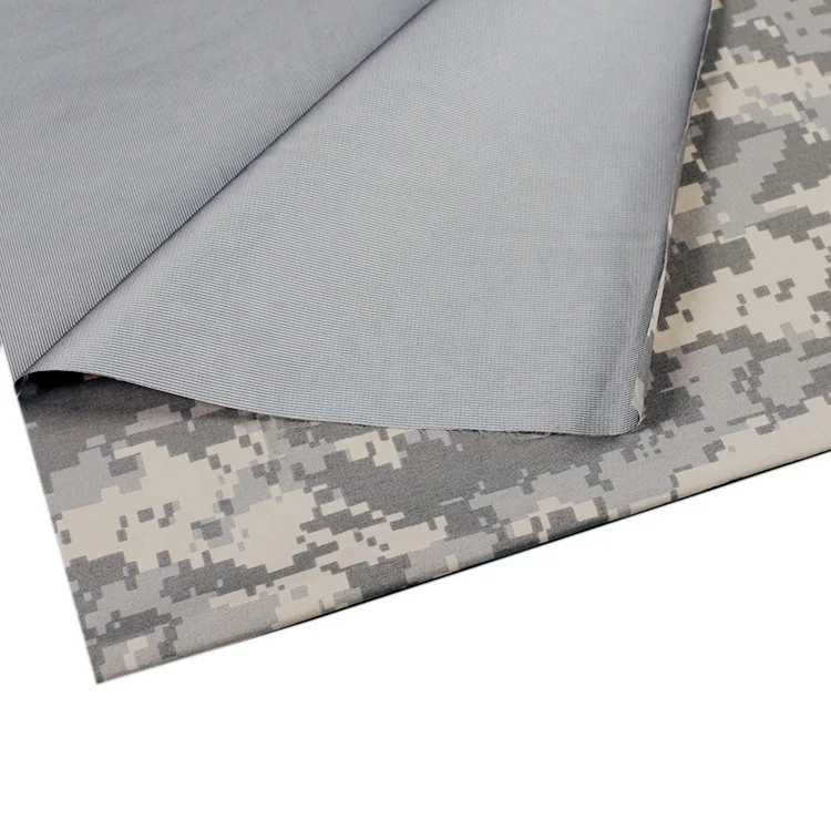 Высокое качество 100% полиэфирное волокно Камуфляжный легкий Rripstop водонепроницаемый жакет ткань