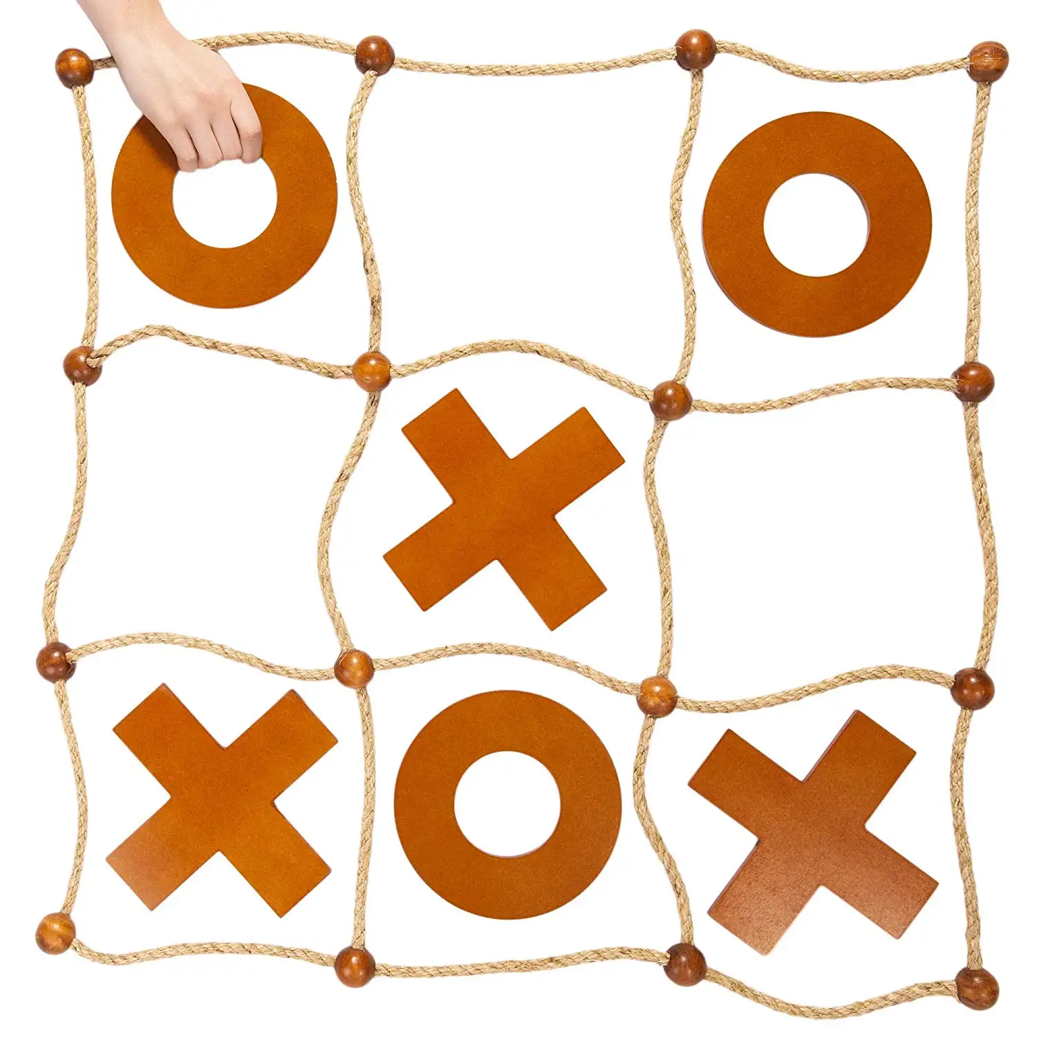  SWOOC Games - Giant Wooden Tic Tac Toe Game (All