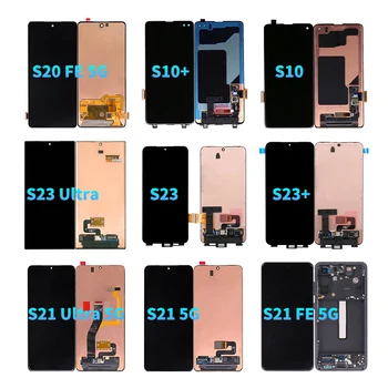 Original LCD For Galaxy S8 S9 S9+ S10 S10+ S10e S20 S20+ S21 S22 S23 S23+ Ultra FE 5G Replacement Pantalla Screen For Samsung