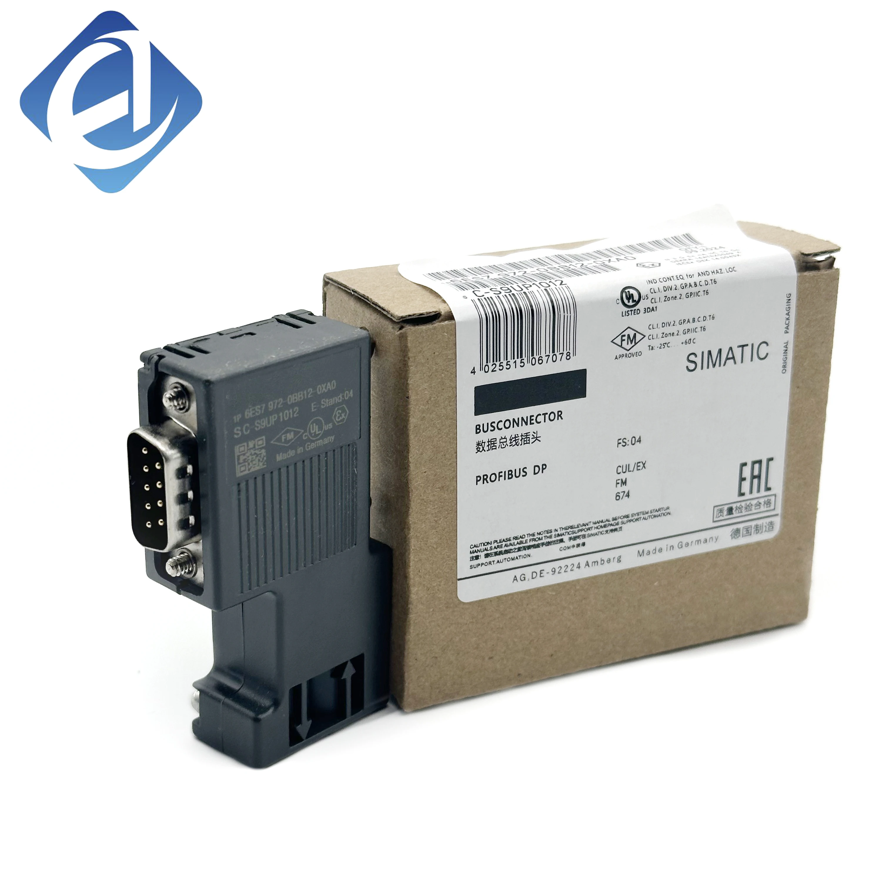 নতুন ও মূল 6ES7 972-0BB12-0XA0 অ্যানালগ ইনপুট মডিউল, গুদামে স্টক রয়েছে