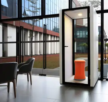 Furniture Soundproof Booth Indoor Sound Proof Portable Office Pod Noise Insulation Phone Booth