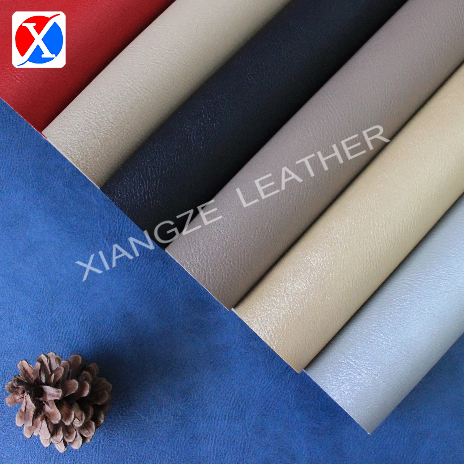 High Quality Classic Embossed Artificial Leather Lady Bag Raw Materials  Synthetic Leather for  Bag