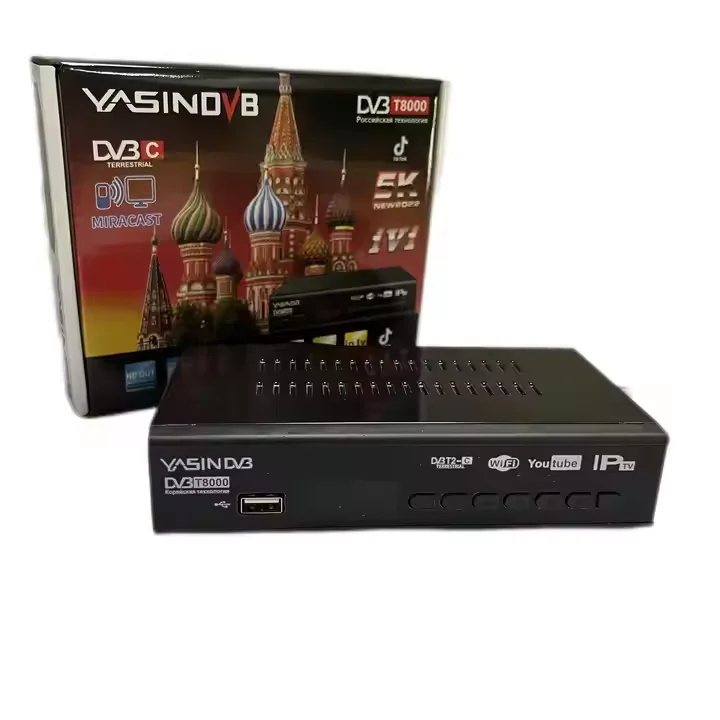 Free Internet Channel Decoder iptv FTA 1080p Dvb T2 for Russian Popular Set-top Boxes