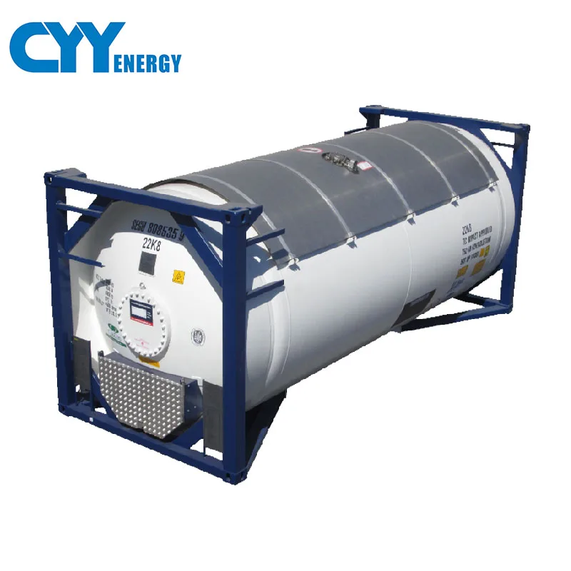 10ft Cryogenic Offshore ISO Container for LOX LIN LAR LCO2 LNG