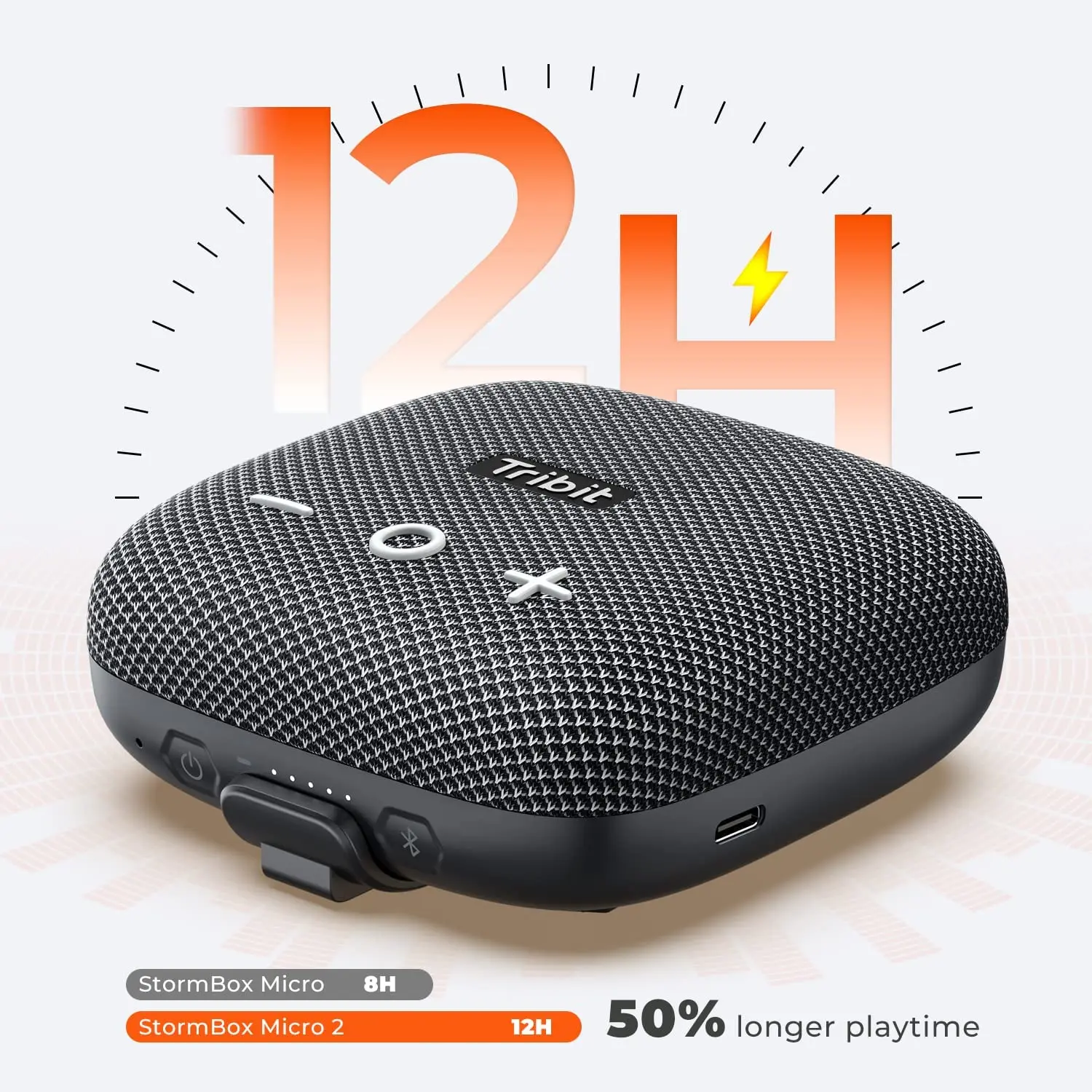Tribit Stormbox Micro 2 - Portable, Waterproof Speaker