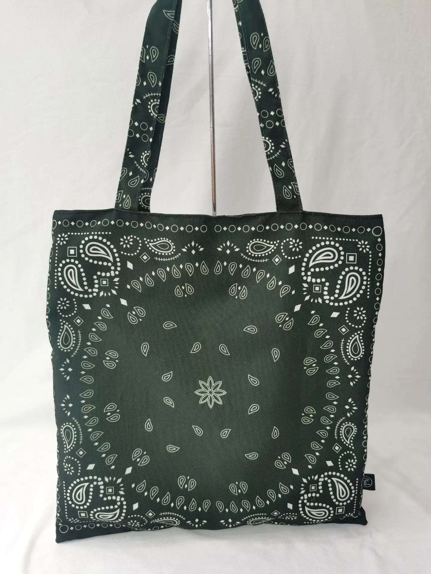 I Pattern Original Floral Water Resistant Large Tote Bag Shoulder Bag for Gym Beach Travel Daily Bags Upgraded 
