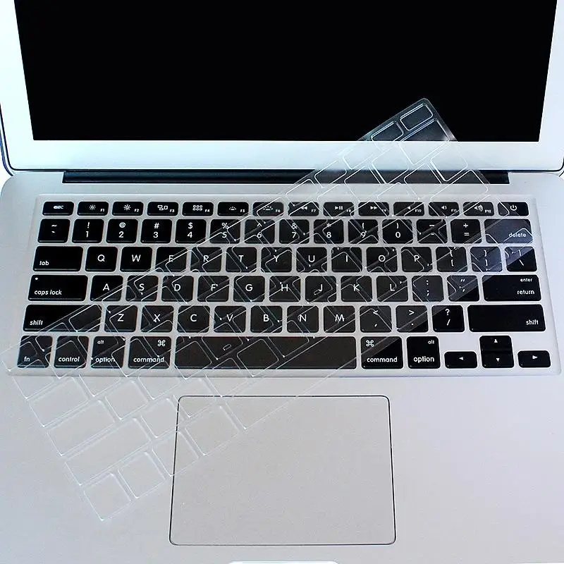 Transparent Clear Black TPU PVC Protective Keyboard Film For Macbook Air Pro M1 M3 13 14 15 Inch