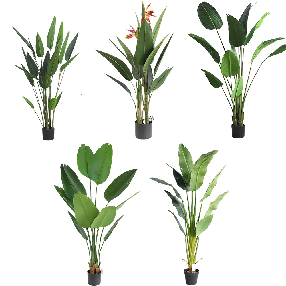 Home Decor Interior Banana Tree Artificial Bird Of Paradise Plant  Artificial Traveler Banana Tree Strelitzia Reginae Skybird - Buy Decor  Interior Banana Tree Artificial Bird Of Paradise Plant Artificial Traveler  Banana Tree