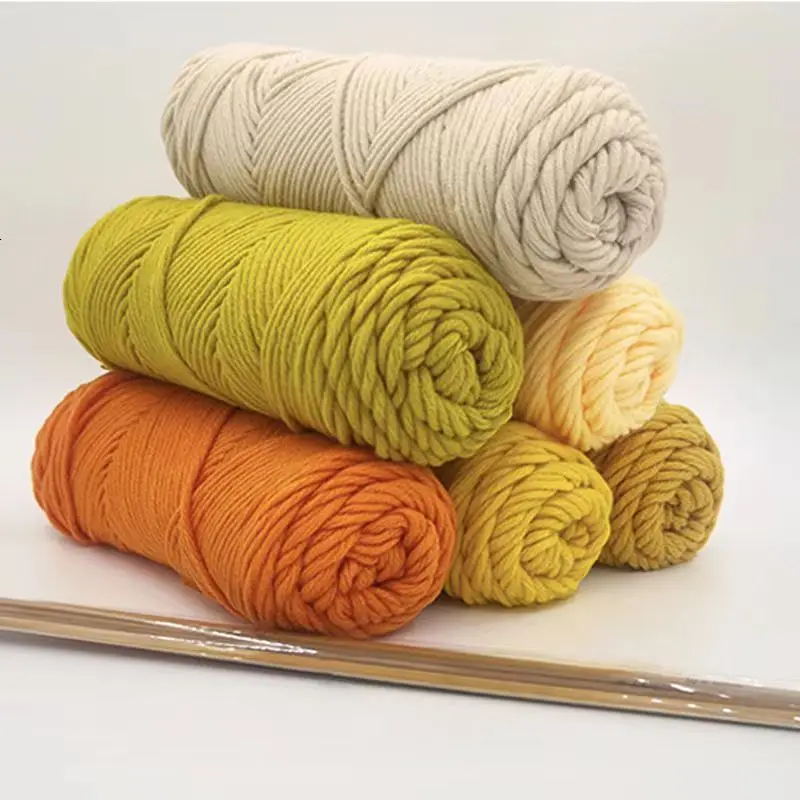 8ply Milk Cotton Yarn 100g/400g/600g Soft Feeling Free Shipping100g