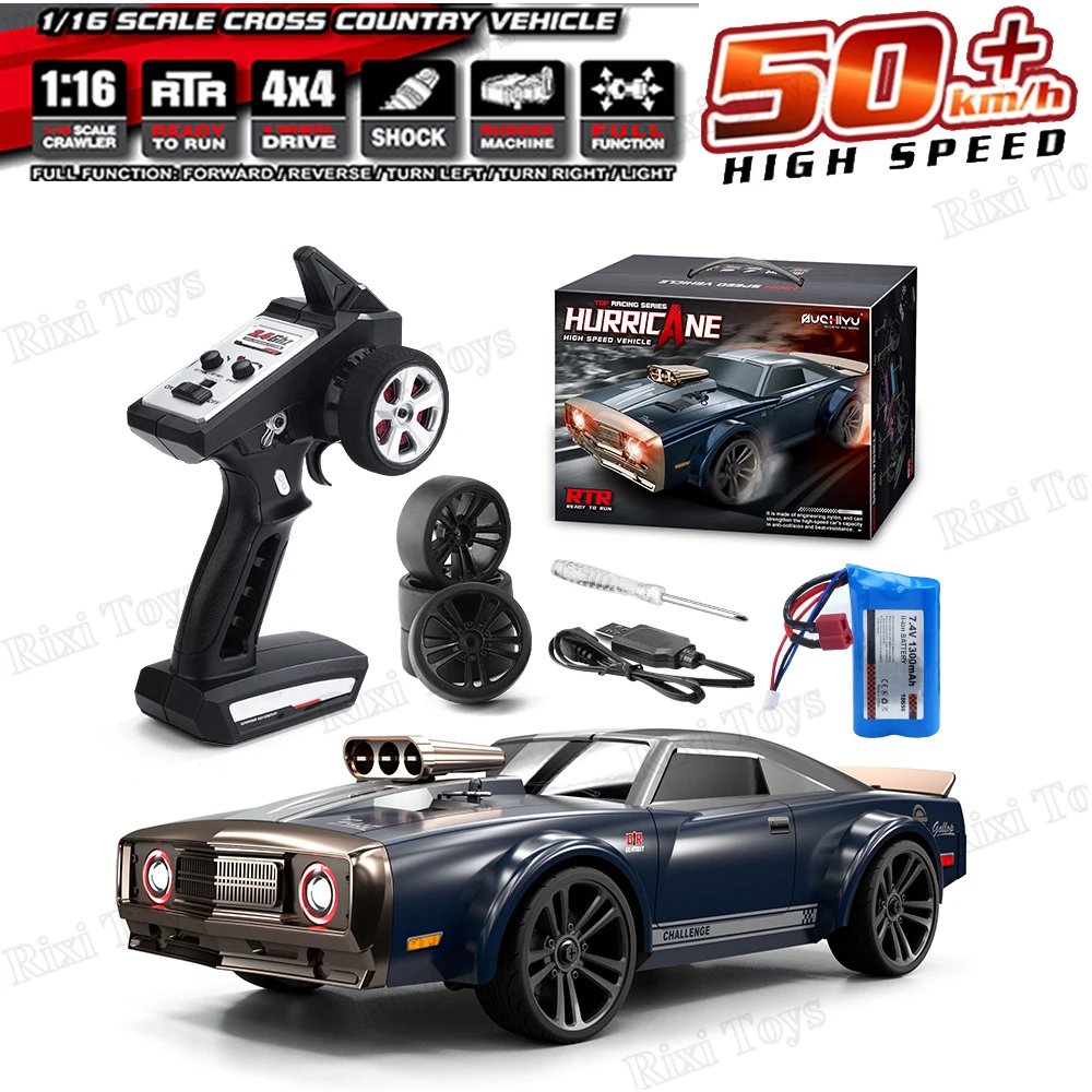 SCY 16303 1:16 Drift Car 50km/H High Speed RC Car 4WD with LED