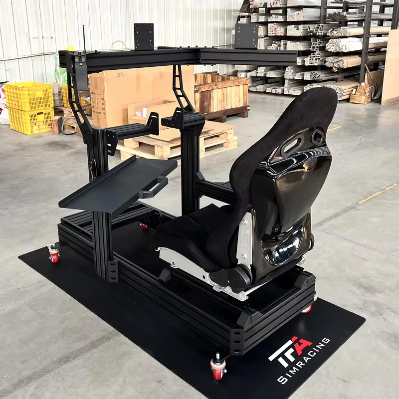 DIY Direct Drive Motion 8040 8080 Aluminum Sim Racing Rig Cockpit ...