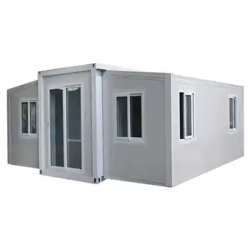 Modern Expandable Steel Flat Pack Container House for Villa Kitchen Bedroom Farmhouse Bathroom Office & Shop English Signboard