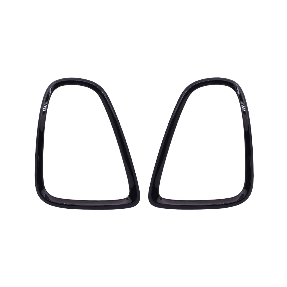 Chrome Glossy Black Car Tail Light Cover for BMW MINI Cooper R56 Tail Lights  Frame Covers Chrome Car Accessories